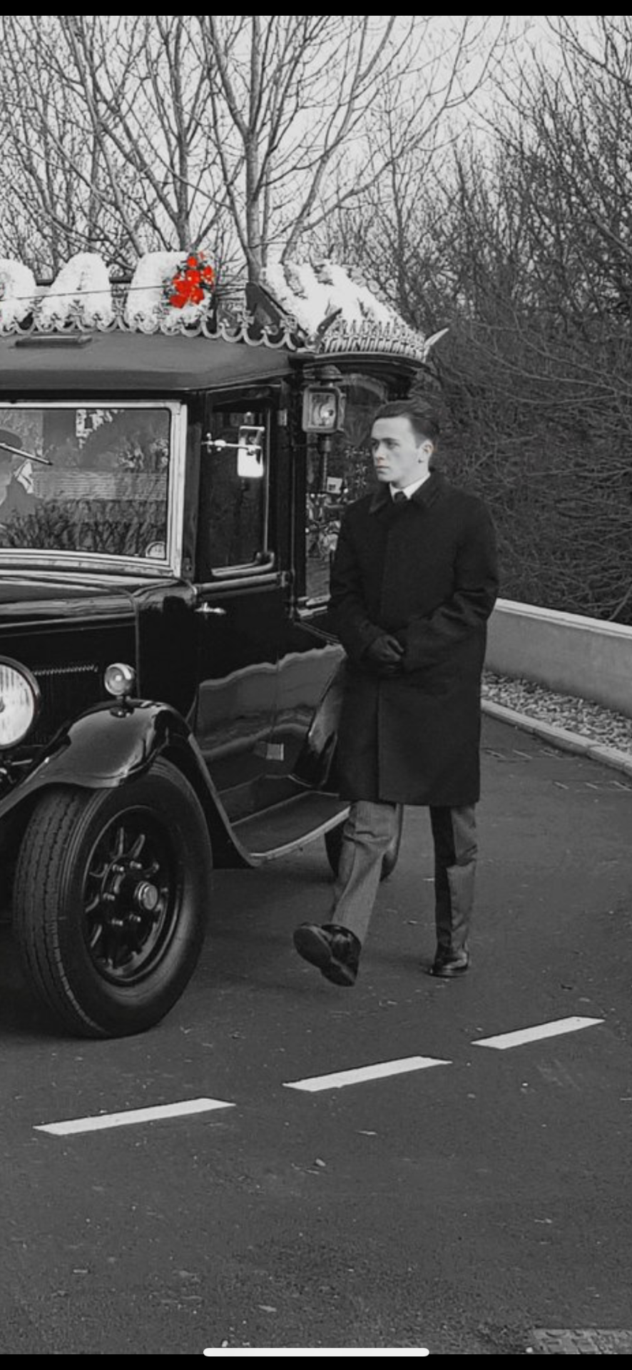 Andrew, during his years in the funeral profession